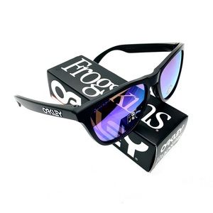 Oakley Prizm Frogskins Matte Black Frames